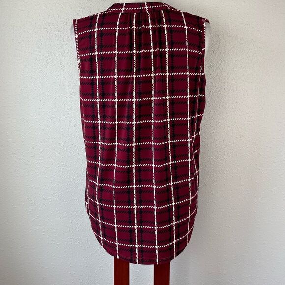 SJS Sleeveless V-Neck Top Size XL EUC - Picture 5 of 7